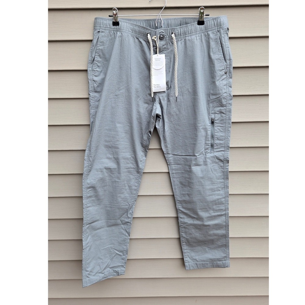 Vuori Womens Ripstop Pant Stormy Grey XXL NWT